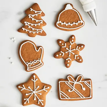 Gingerbread Cookie Decorated