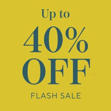 up to 40% off Flash Sale